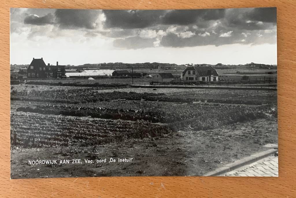 Ansichtkaart Noordwijk aan Zee  vac. Oord de Instuif, Ophalen of Verzenden, 1940 tot 1960, Zuid-Holland