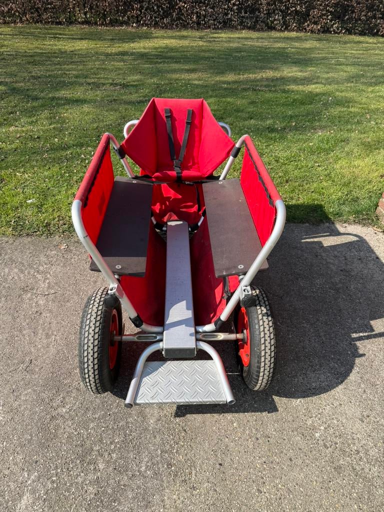 Rambler Explorer 80 incl peuterzit, Ophalen, Opvouwbaar, Zo goed als nieuw
