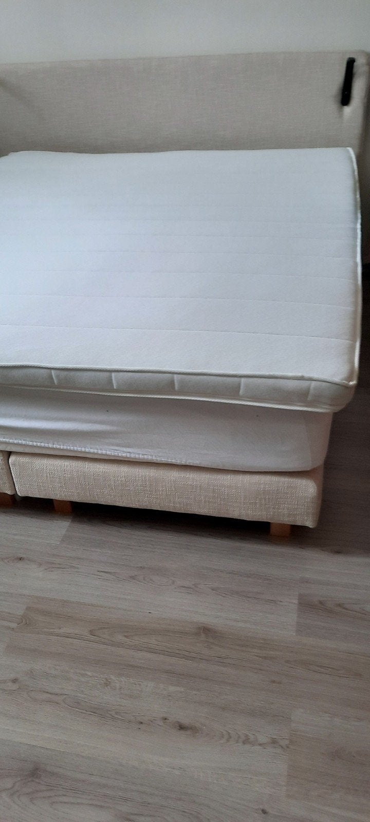 Topmatras, Ophalen, 210 cm, Tweepersoons, Zo goed als nieuw
