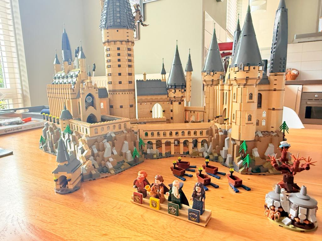 LEGO Harry Potter Zweinstein Kasteel 71043 compleet, Ophalen, Lego, Harry Potter, Zo goed als nieuw