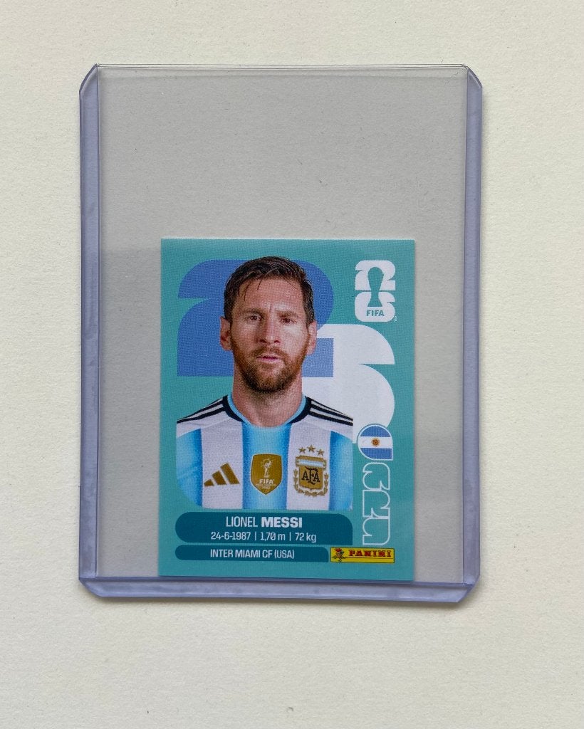 Panini WK 2026 - Messi, Ophalen of Verzenden, Nieuw, Sticker
