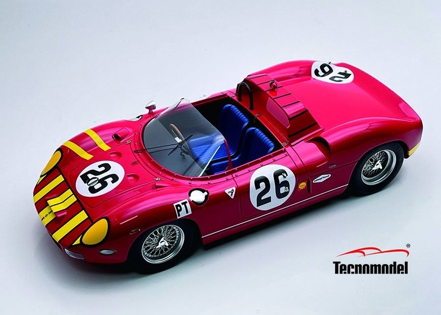 Ferrari 275P TM18525 van Tecnomodel PRE-ORDER, Hobby en Vrije tijd, Modelauto's | 1:18, Ophalen of Verzenden, Nieuw, Auto, Overige merken
