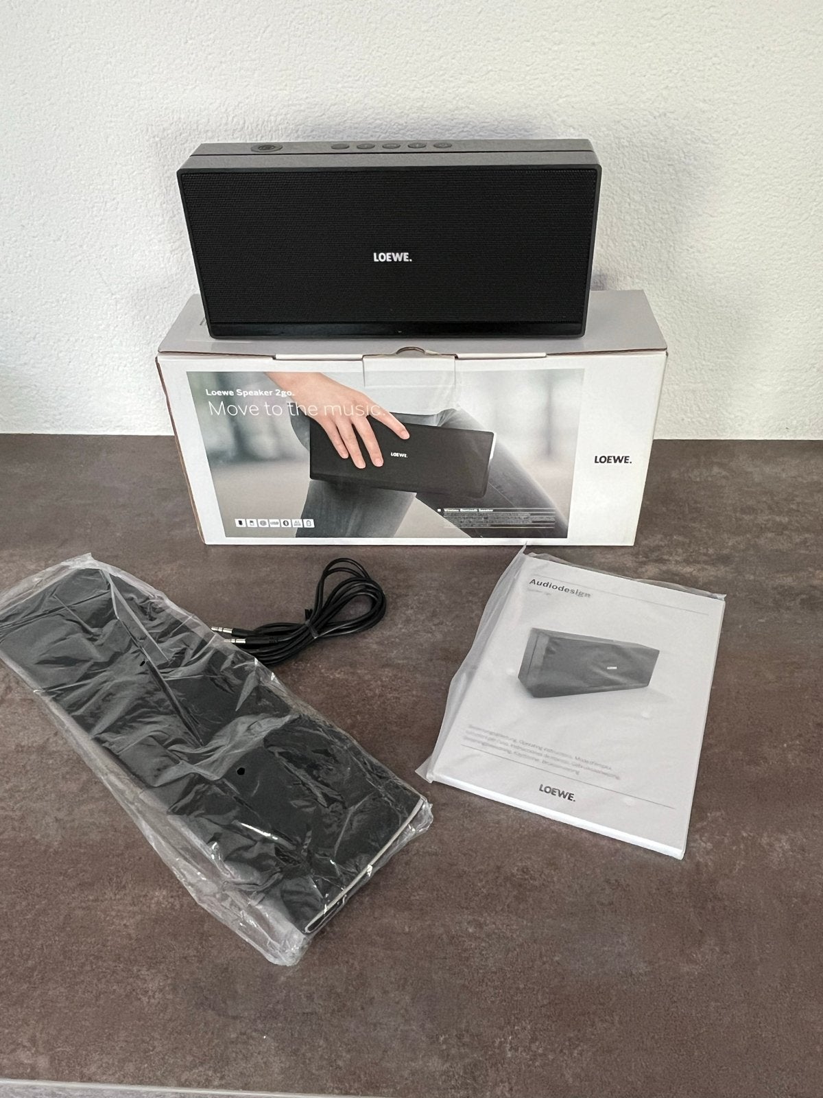 Nieuwe Loewe Speaker 2go - Draagbare Bluetooth Speaker, Overige merken, Nieuw, Ophalen of Verzenden, Draagbare speaker