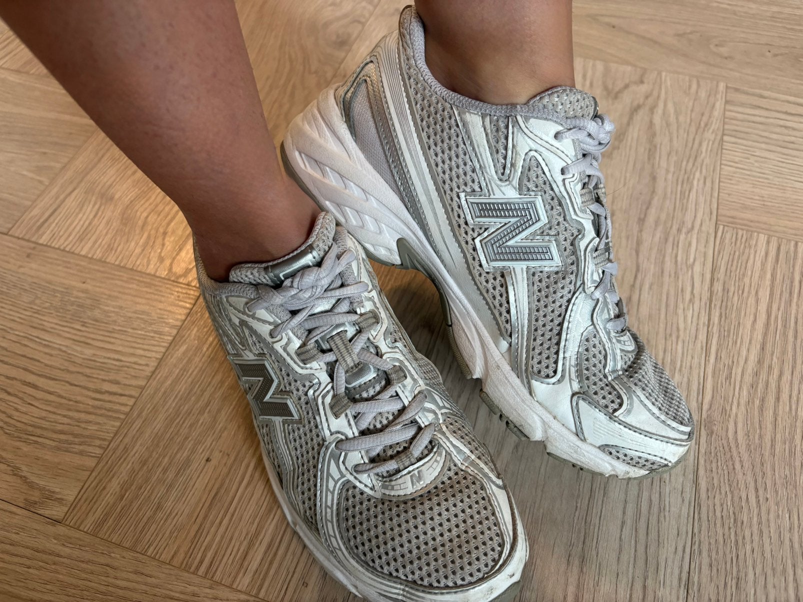 New Balance sneakers maat 36, Verzenden, Schoenen met hoge hakken, Grijs, Gedragen