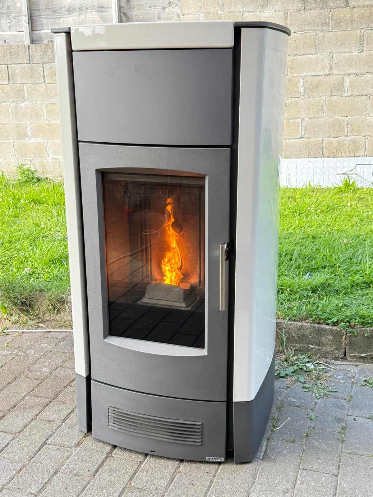 Pelletkachel piazzetta p163 11kw GRATIS LEVERING, Ophalen of Verzenden, Zo goed als nieuw, Hout, Pelletkachel