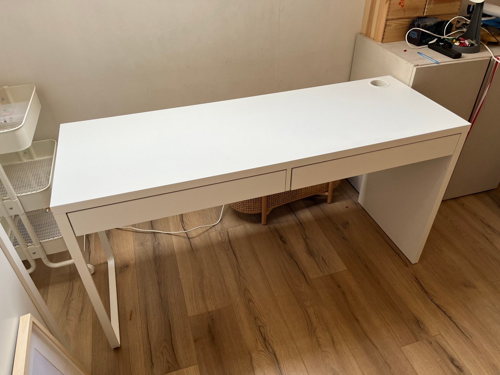 IKEA MICKE bureau, Ophalen, Gebruikt