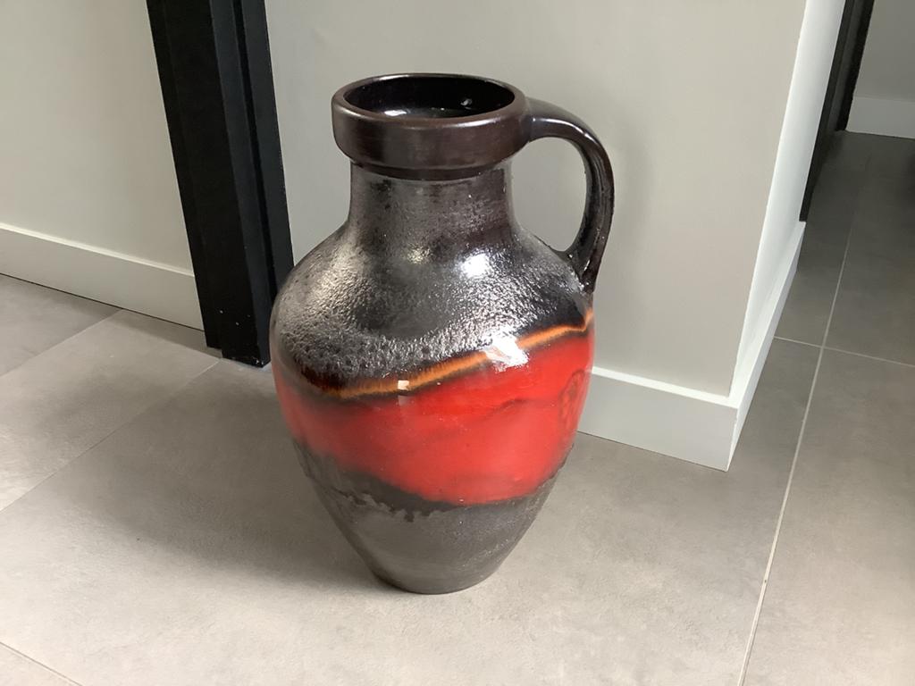 Grote West Germany vaas, Ophalen, Gebruikt, Overige kleuren, 50 tot 75 cm