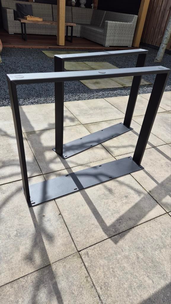 Stalen tafelpoten, Ophalen, Tafelpoot, Gebruikt, 50 tot 100 cm