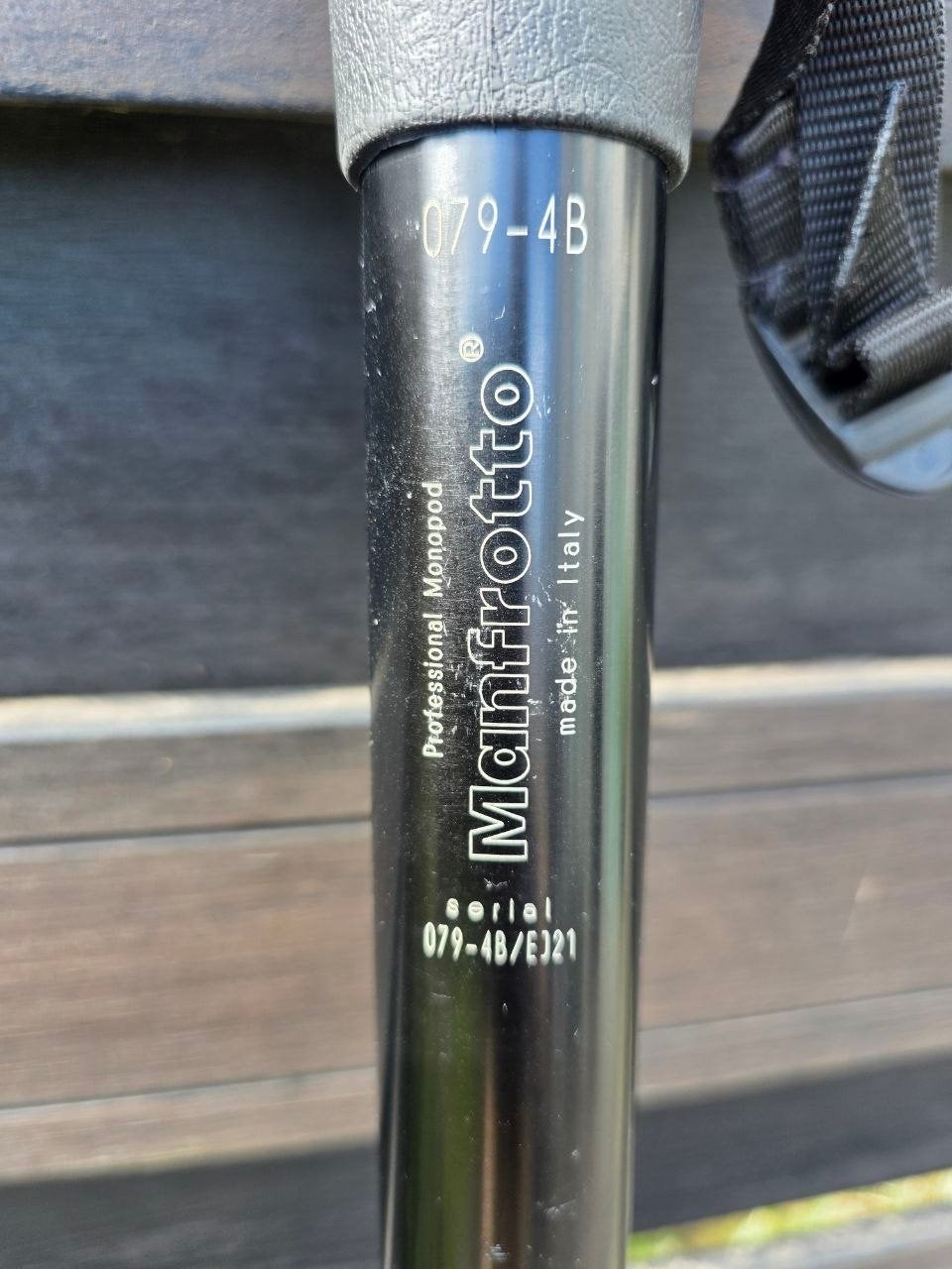 Manfrotto Professional Monopod 079-4B, Manfrotto, Statief, Ophalen of Verzenden, Gebruikt