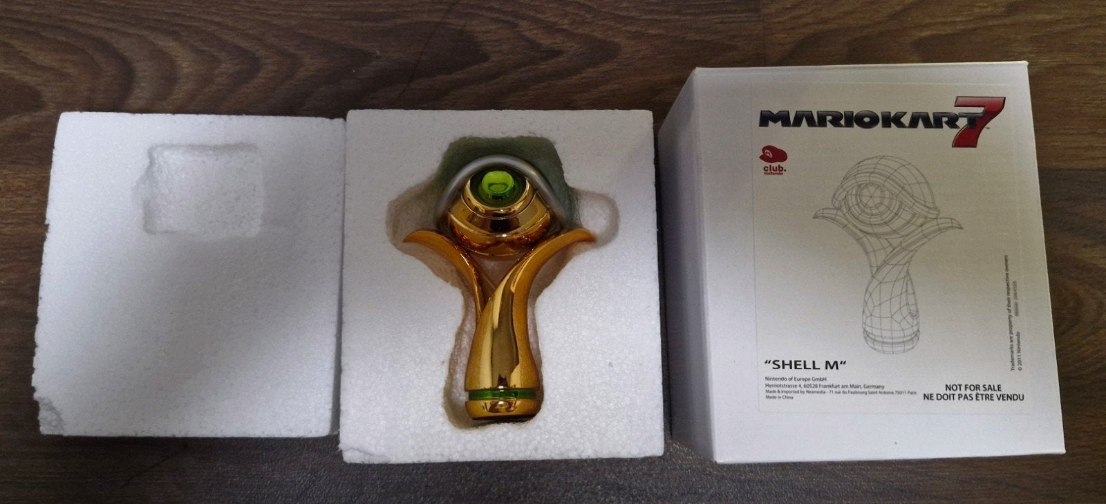 Mario Kart 7 Gouden Trofee - Club Nintendo Exclusief, Verzamelen, Ophalen of Verzenden