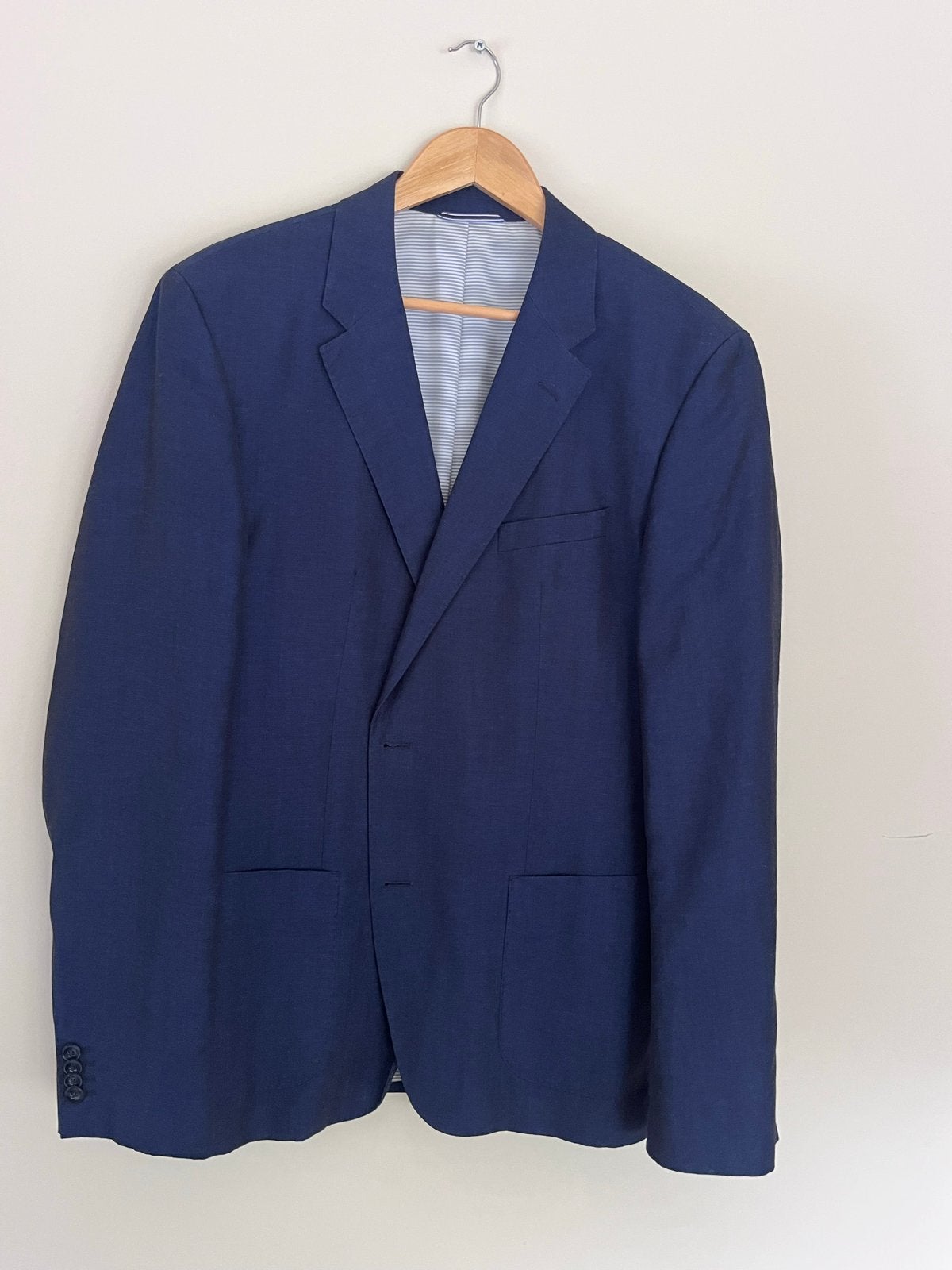 Tommy Hilfiger Colbert BIEDEN - Perfecte Pasvorm, Verzenden, Gedragen, Maat 56/58 (XL), Blauw