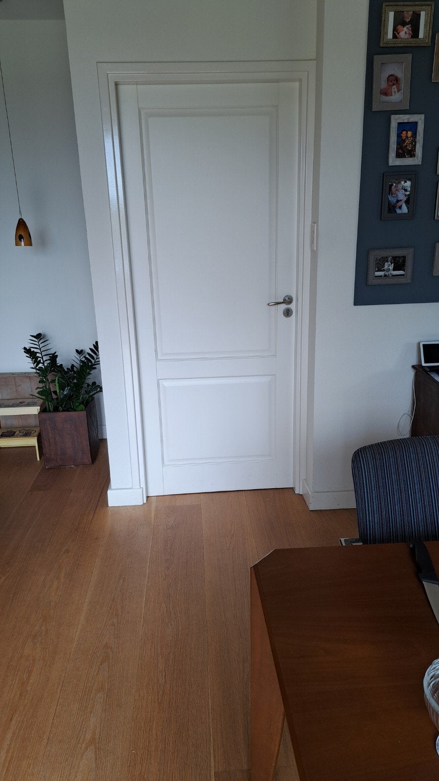 2 hard houten deuren wit in zeer goede staat, Ophalen, Zo goed als nieuw, Wit