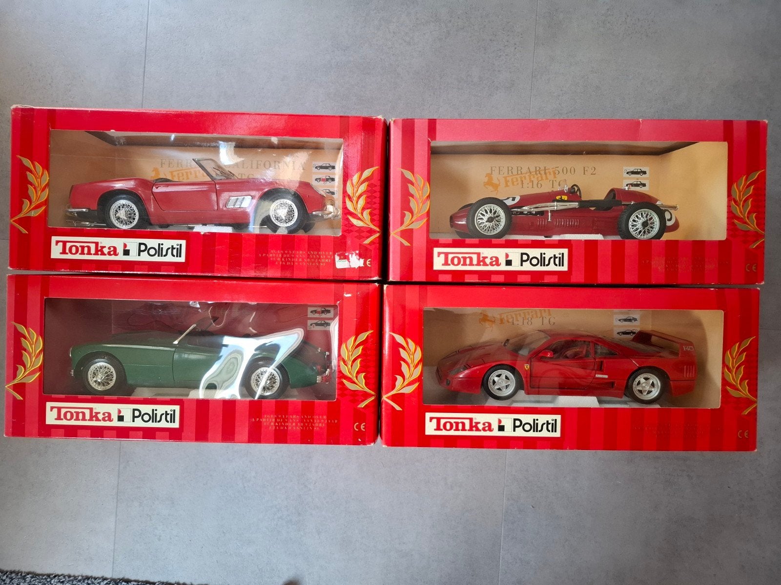 Tonka Polistil Modelauto's - Set van 4, Ophalen of Verzenden, Nieuw