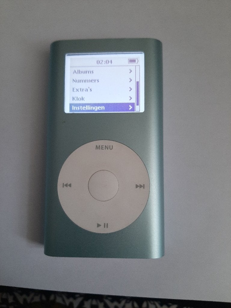 Apple iPod mini A1051 4 GB, Gebruikt, Mini, Blauw, Ophalen of Verzenden