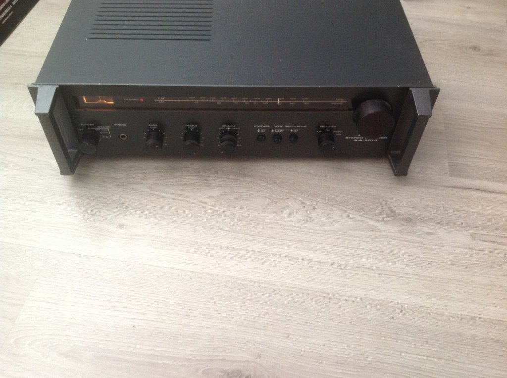 Akai AA-1015 AM/FM Stereo Receiver (1978), Overige merken, Ophalen of Verzenden, Zo goed als nieuw, Minder dan 60 watt