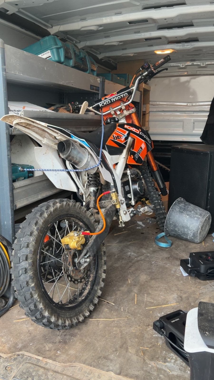 KXD Pro 125cc Pitbike, Ophalen, Gebruikt, 125 cc, Pitbike