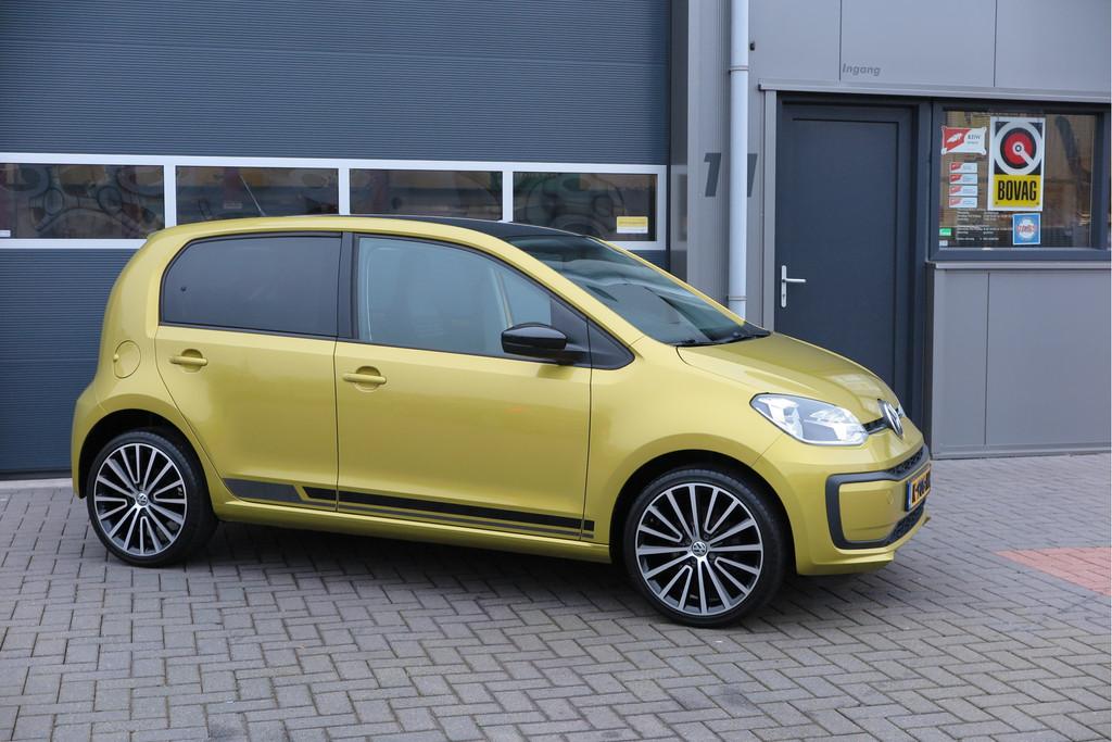 Volkswagen up! 1.0 BMT 44kw 60pk move up! ,Bleutooth telefoo, Auto's, Volkswagen, 12 maanden, Stof, Gebruikt, 23 km/l