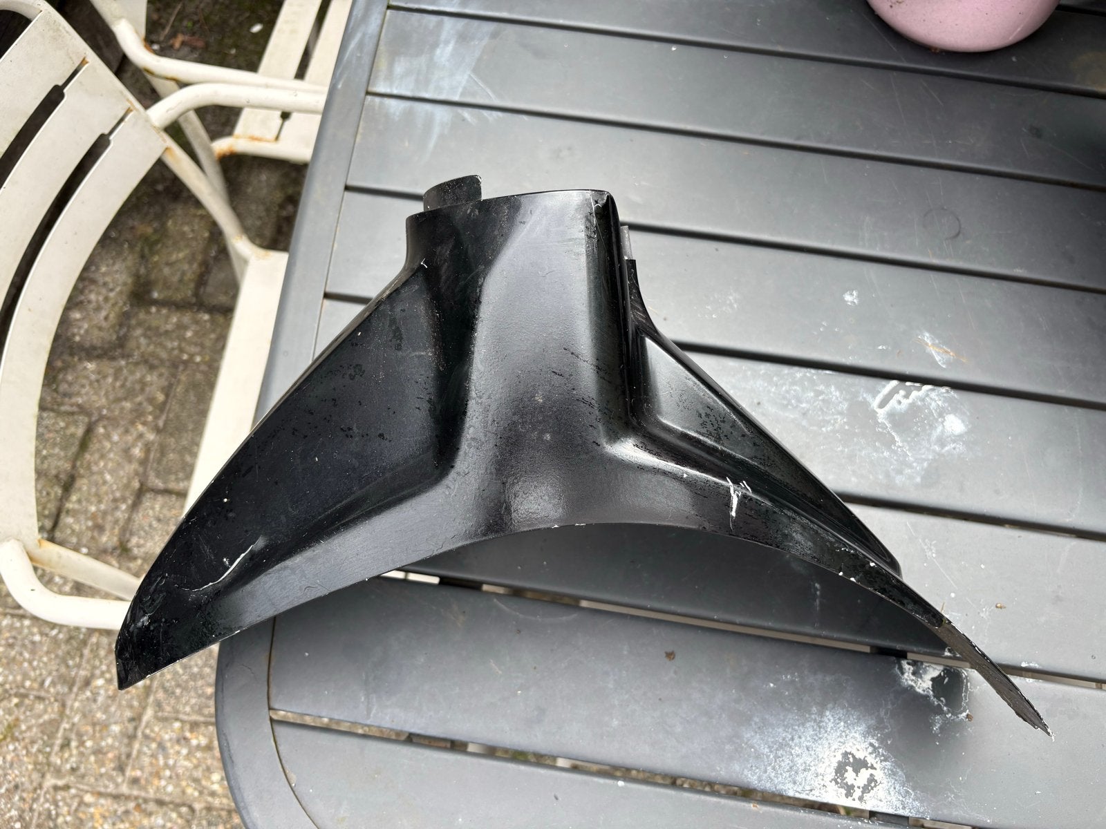 Voorspatbord Yamaha Mint - Zwart, Fietsen en Brommers, Brommeronderdelen | Algemeen, Gebruikt, Overige typen, Ophalen of Verzenden