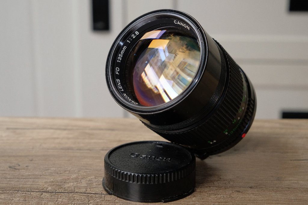 Canon FD 135mm f2.8, Audio, Tv en Foto, Fotografie | Lenzen en Objectieven, Ophalen of Verzenden, Zo goed als nieuw, Telelens