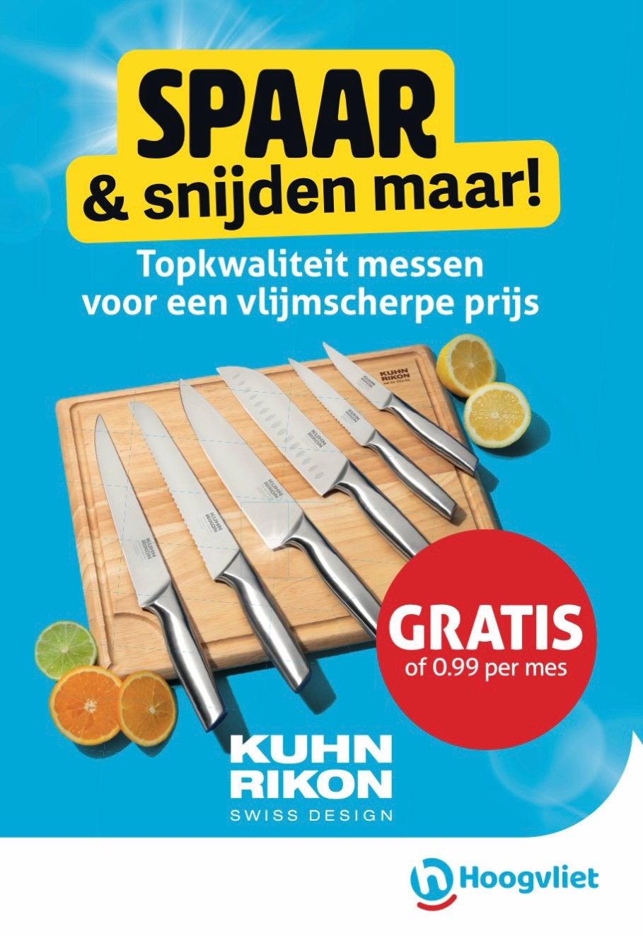 Gezocht spaarzegels Hoogvliet messenactie!, Overige supermarkten, Ophalen of Verzenden