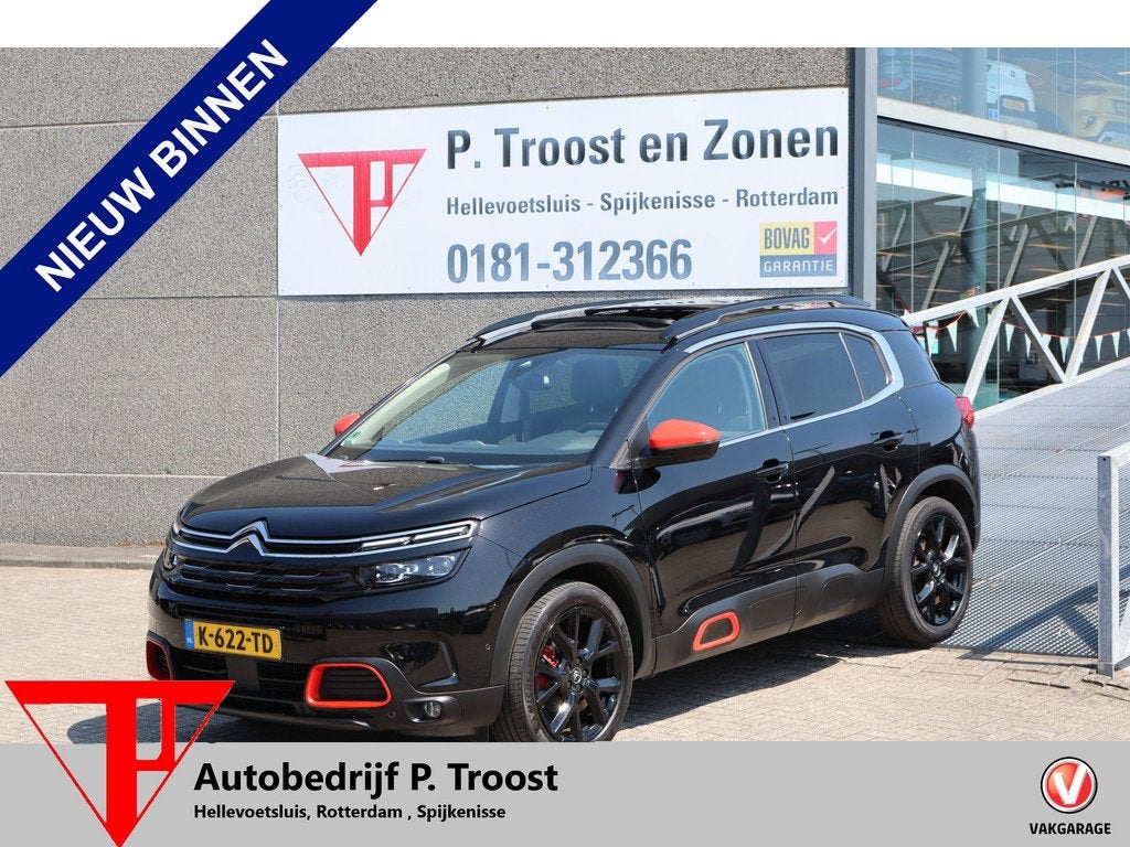 Citroën C5 Aircross 1.2 PureTech Shine Panoramadak! Elektri, Gebruikt, 1199 cc, C5 Aircross, Zwart