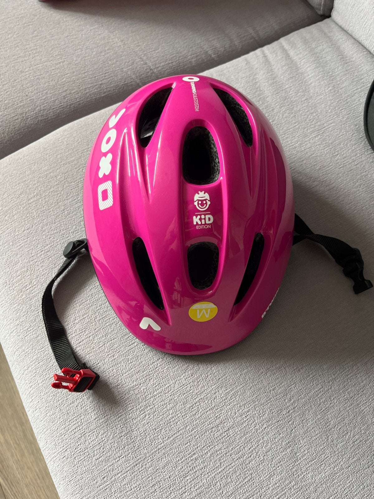 B'Twin Fietshelm Roze - Maat M (52-56 cm), Ophalen, Zo goed als nieuw, M, Jongen of Meisje