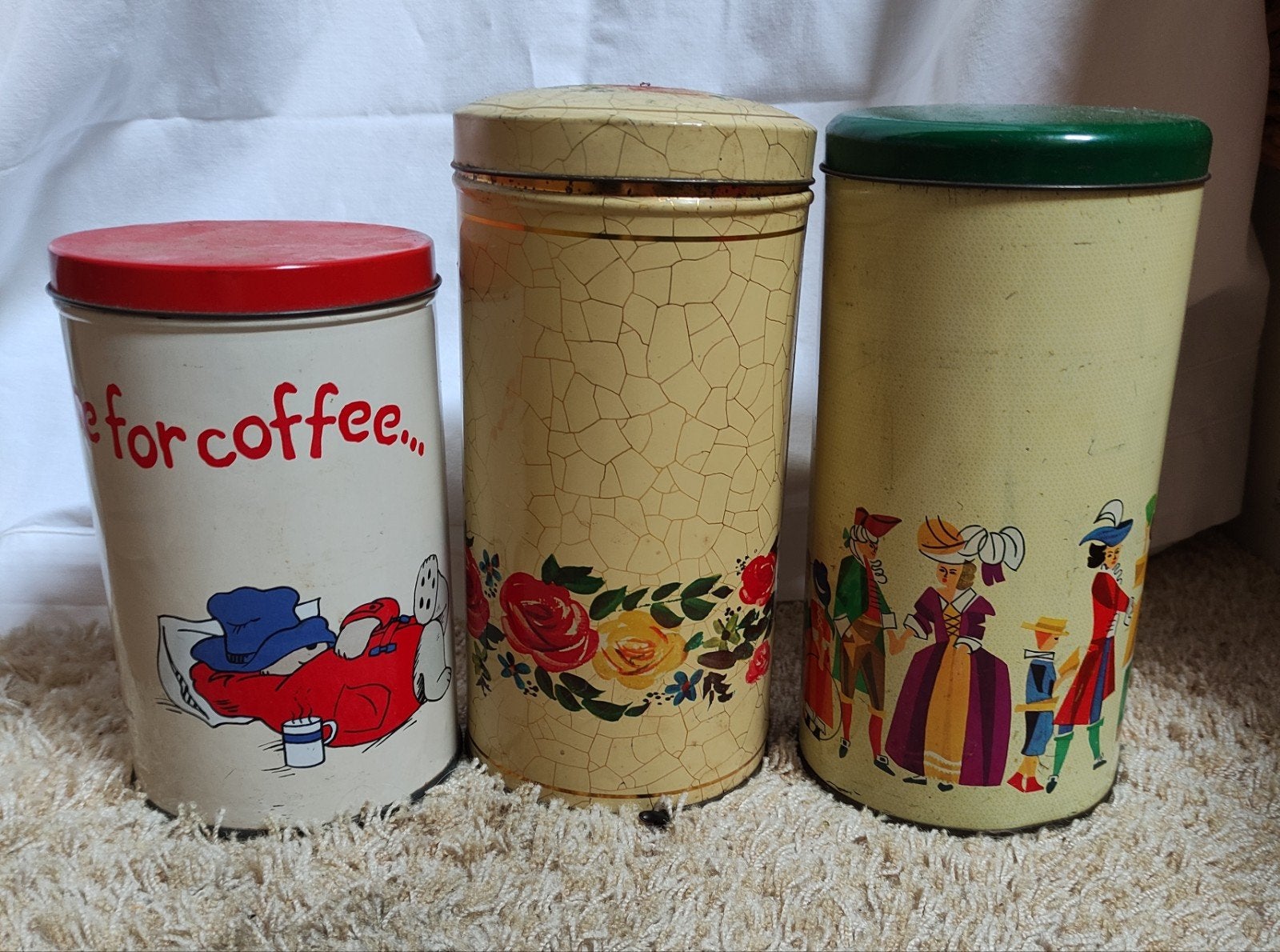 Diverse Vintage Blikken Collectie - Decoratief & Uniek, Ophalen of Verzenden