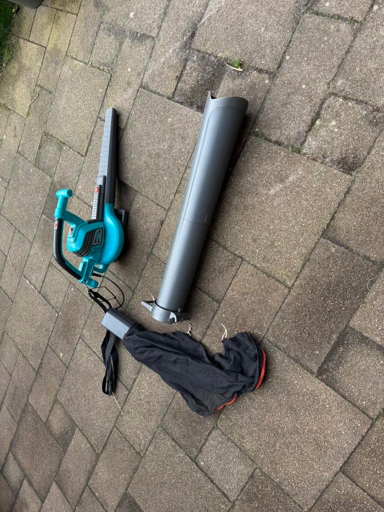 Gardena ErgoJetw 3000 bladblazer en bladzuiger., Tuin en Terras, Bladblazers, Gebruikt, Met opvangzak, Handgedragen, Ophalen of Verzenden
