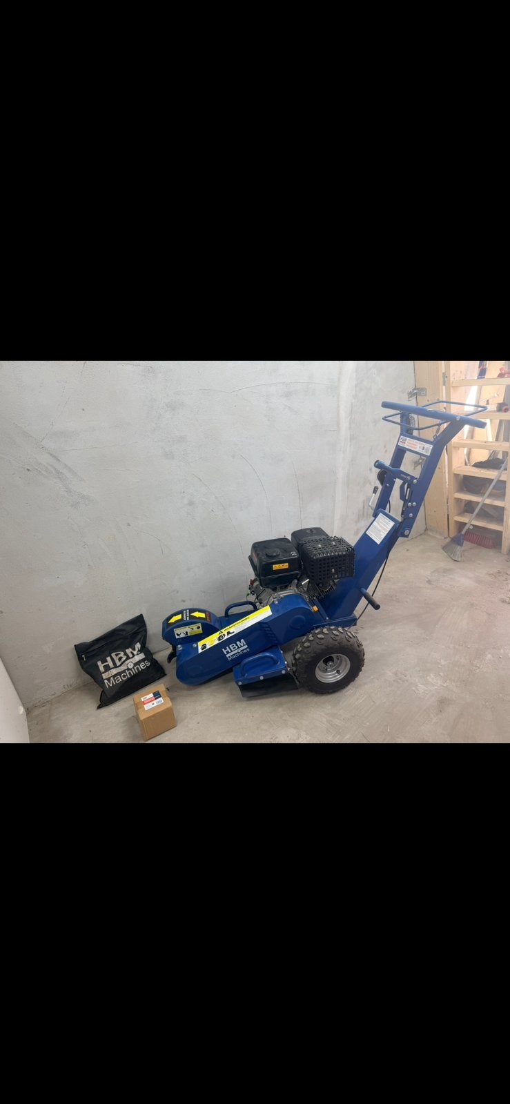 HBM 15 PK - 420cc Stobbenfrees / Stronkenfrees Benzine, Ophalen, Zo goed als nieuw, Benzine