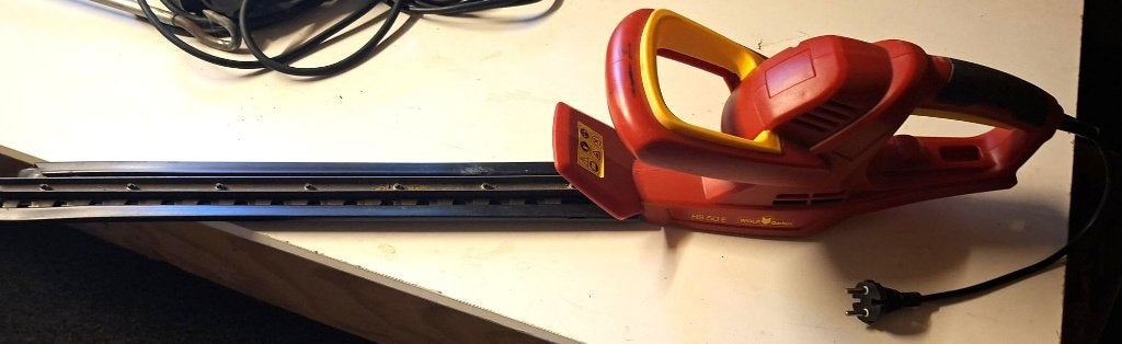 wolf heggeschaar op electrisch, Ophalen, Zo goed als nieuw, Elektrisch