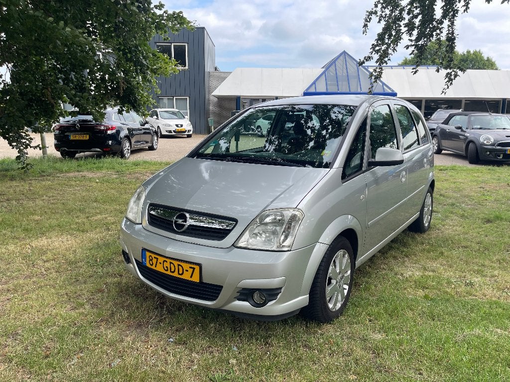 Opel Meriva 1.6 16V 77KW 2008 Grijs, Auto's, Voorwielaandrijving, 4 cilinders, Origineel Nederlands, Handgeschakeld