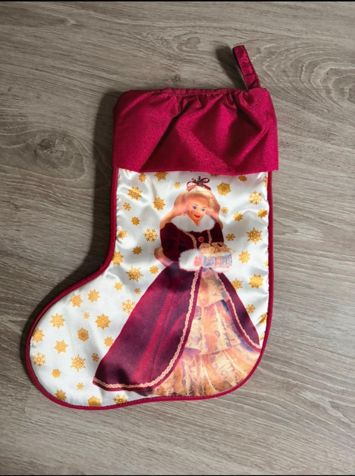 Barbie kerstsok