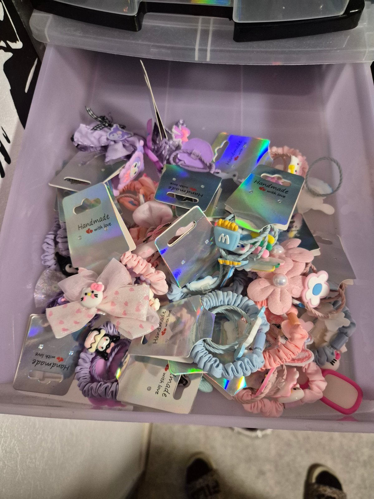 Diverse set van handgemaakte haaraccessoires, Ophalen of Verzenden, Nieuw