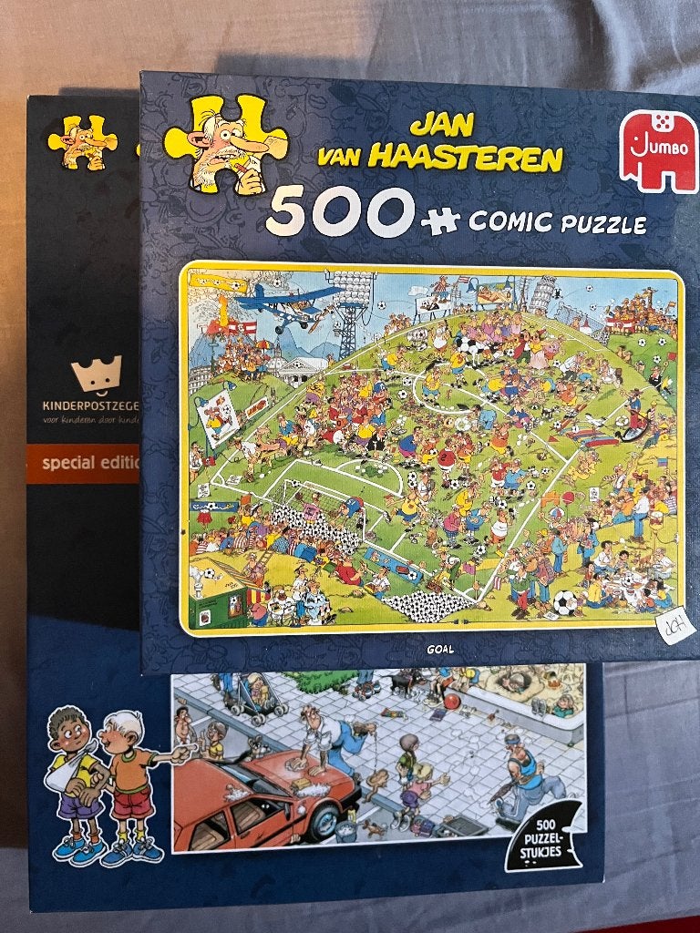 Jan van Haasteren puzzels, Ophalen, Zo goed als nieuw