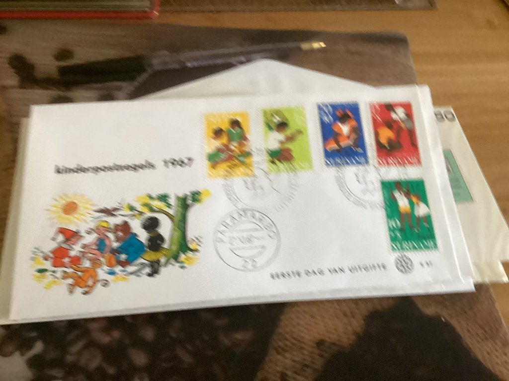 No2610 Suriname E57 Karrewiel  Nederland jaargangen fdc , Ophalen, Onbeschreven, Nederland