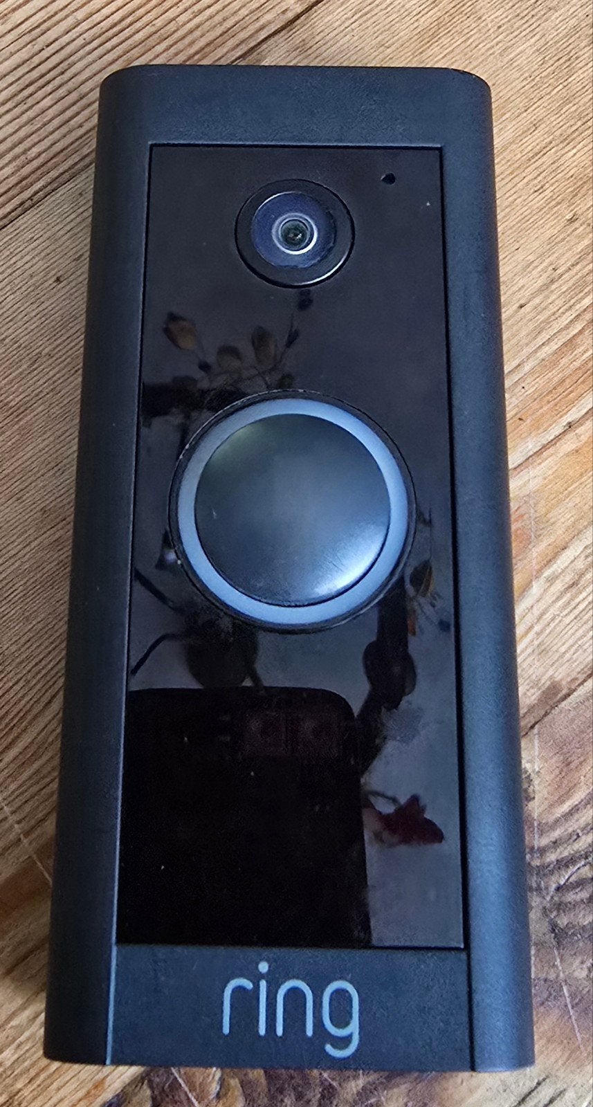 Ring Video Deurbel Bedraad - Smart Deurbel, Ophalen of Verzenden, Bewegingsdetectiesensor, Gebruikt, Bedraad