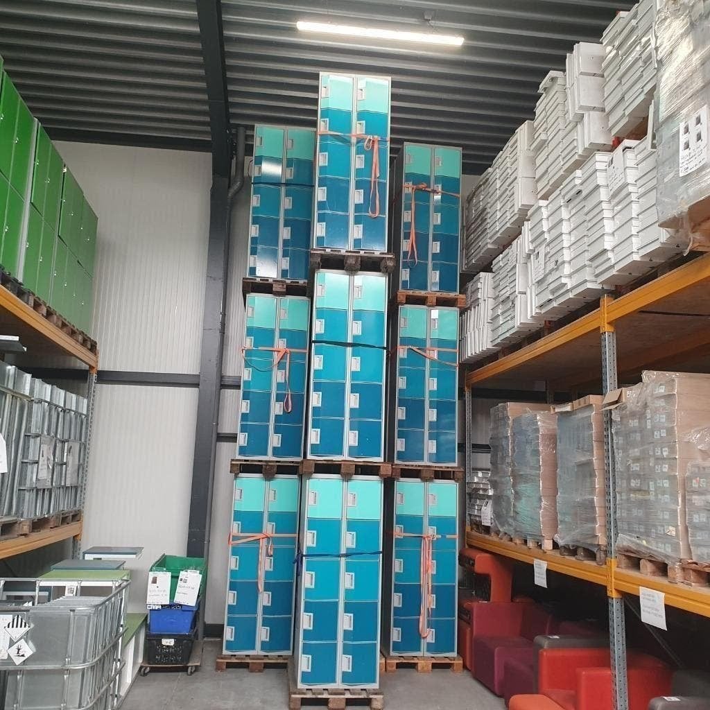 Partij 5-deurs Sono lockerkasten lockers kluisjes locker, Gebruikt, Ophalen of Verzenden, X, X