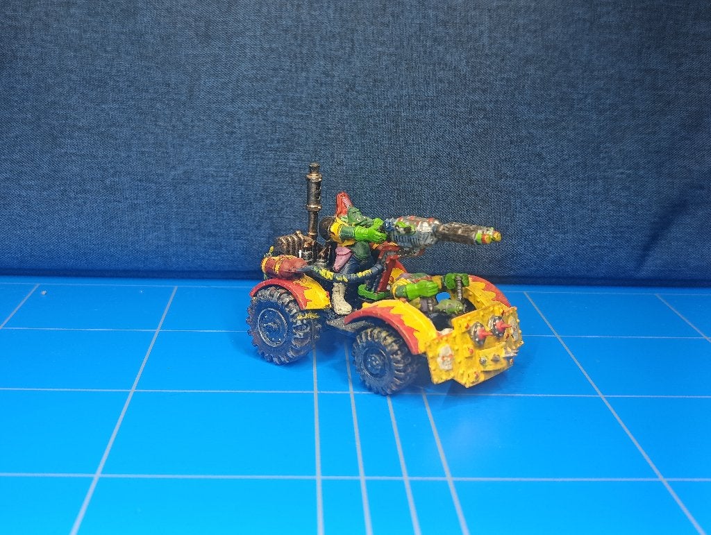 Warhammer 40k Warbuggy Set 2 Orks, Gebruikt, Warhammer, Ophalen of Verzenden, .