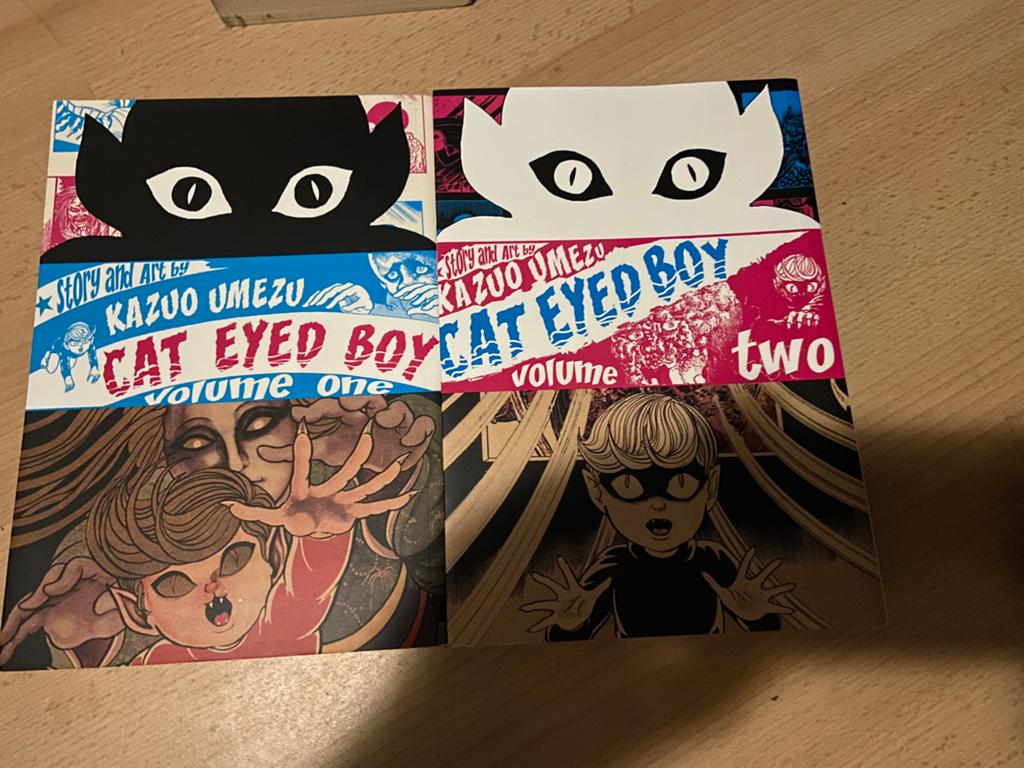 Cat Eyed Boy Compleet Viz Manga Graphic Novel OOP!, Complete serie of reeks, Ophalen of Verzenden, Zo goed als nieuw, Japan (Manga)