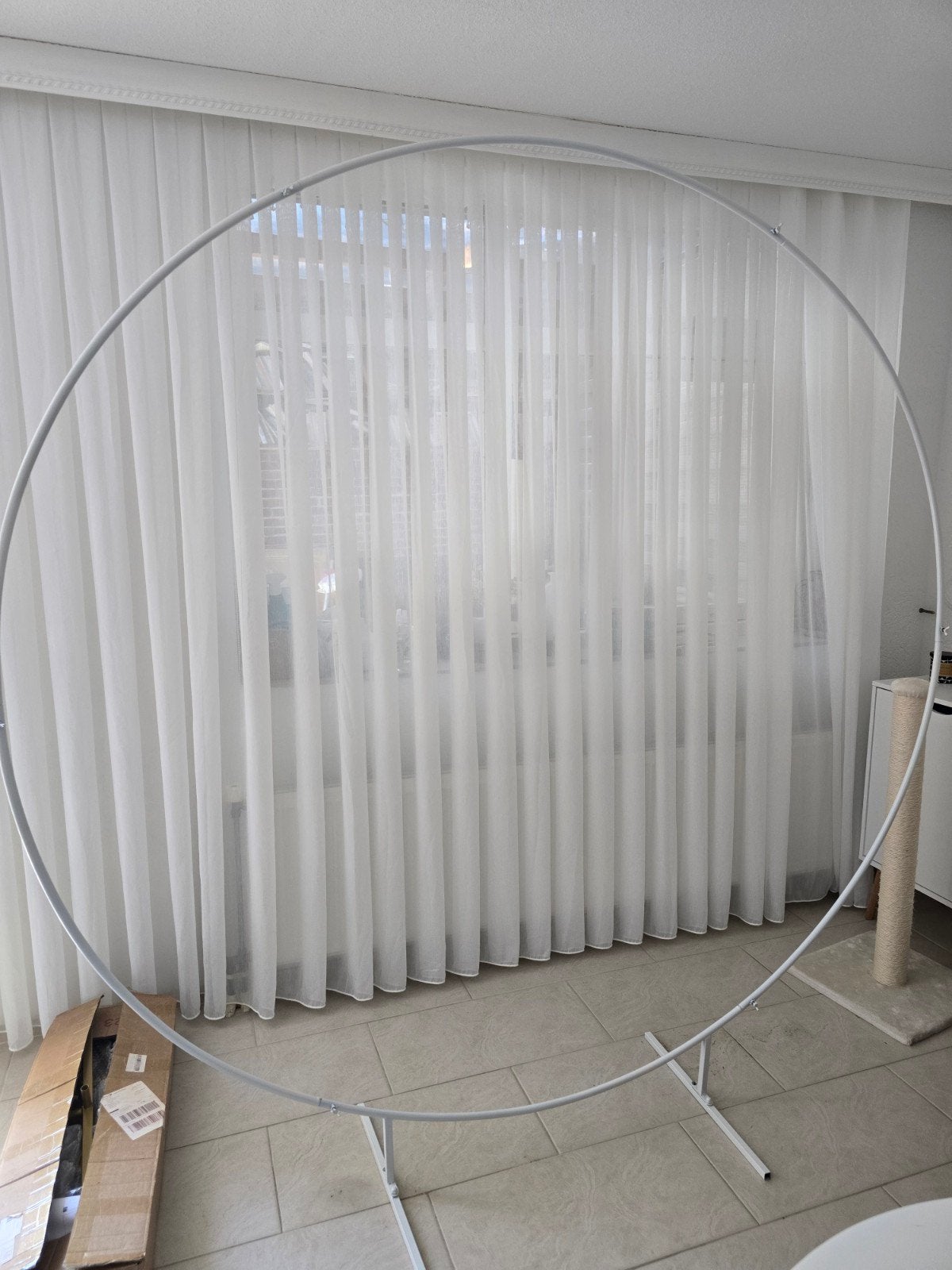 Ronde metalen backdrop frame, Ophalen of Verzenden