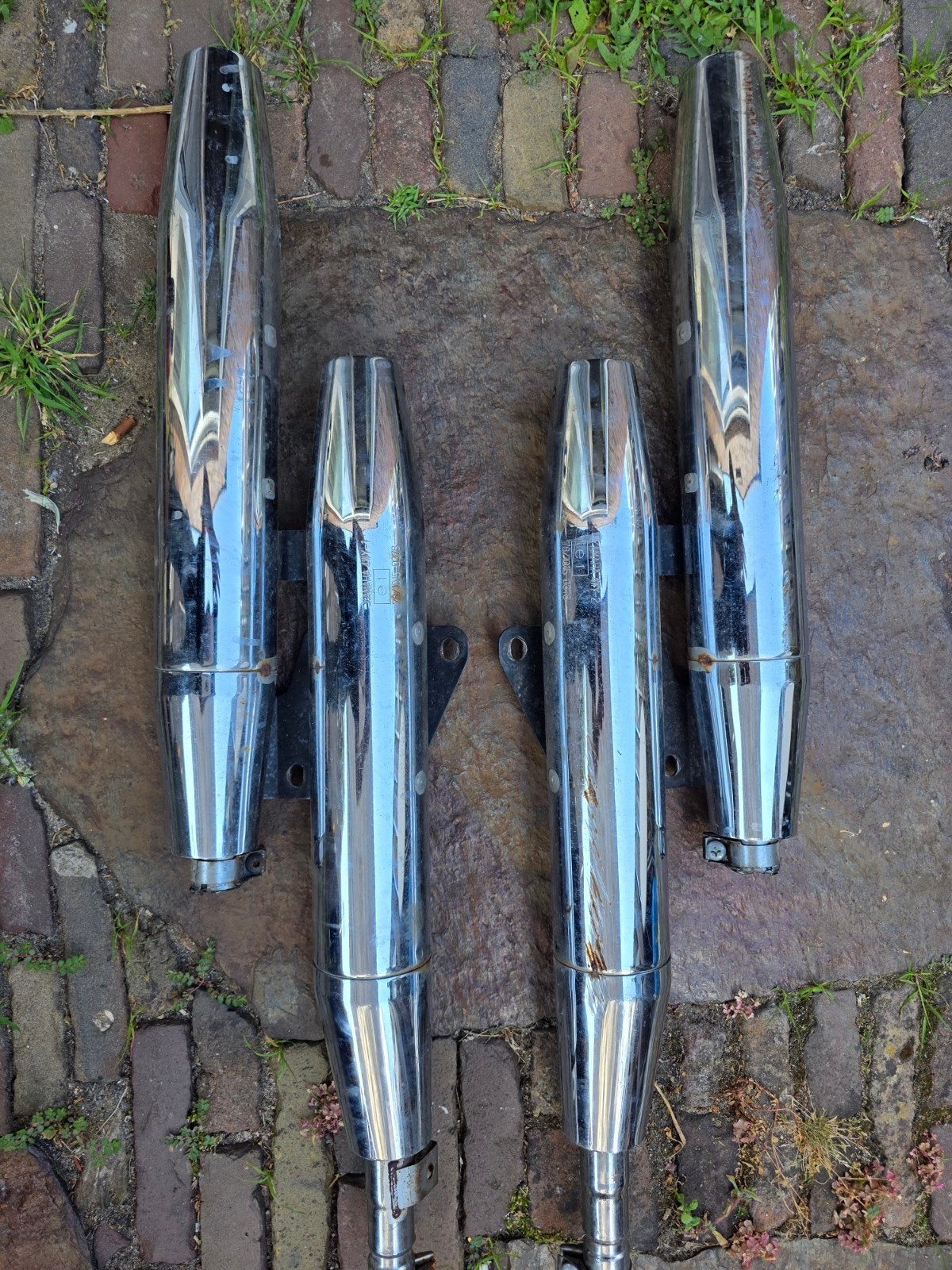 Uitlaat Yamaha XVZ1300 4YP - Gebruikt, goede staat, Ophalen, Gebruikt