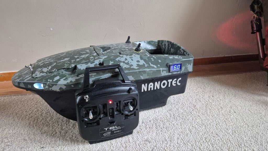 Nanotec voerboot, Watersport en Boten, Ophalen of Verzenden, Gebruikt, Overige typen