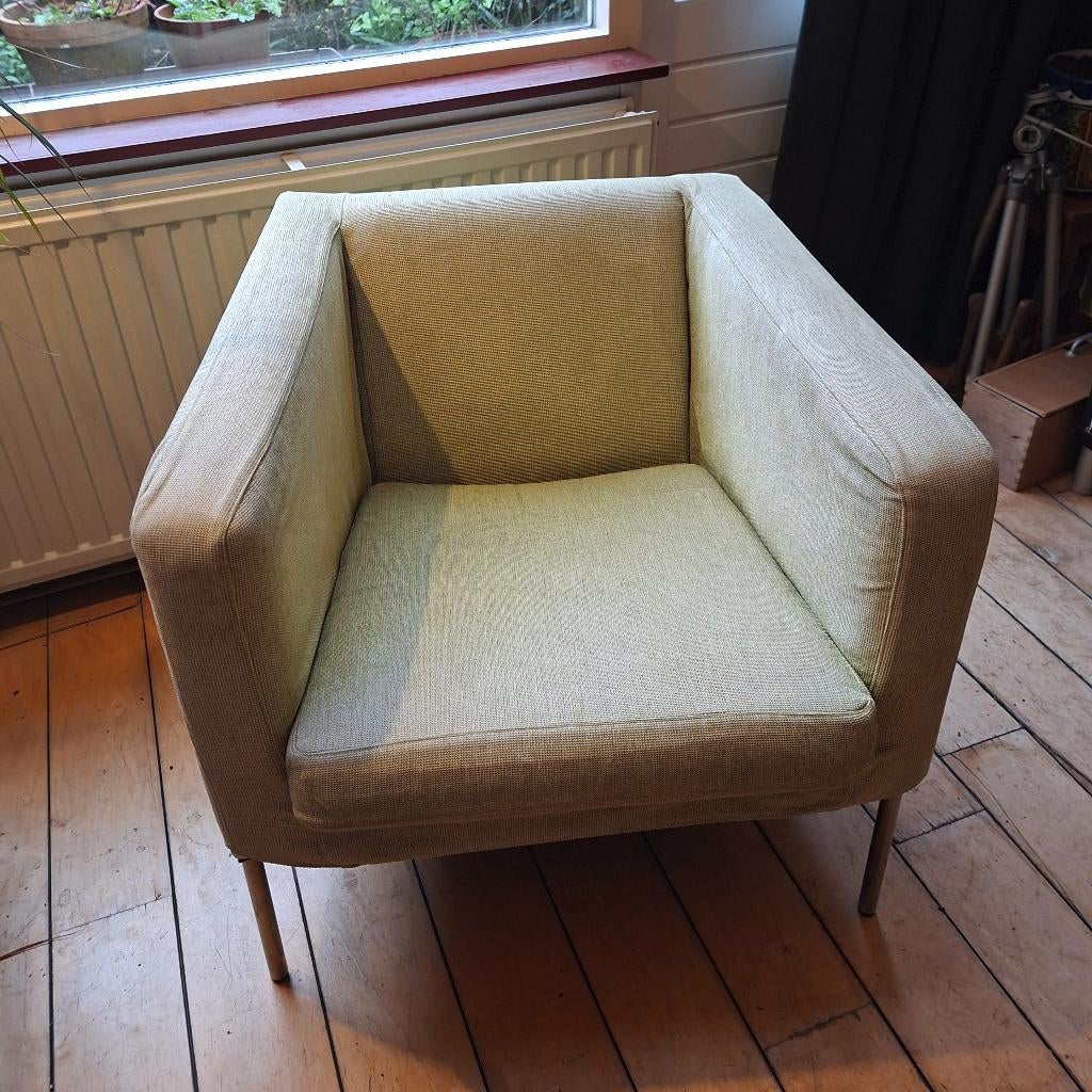 Ikea Klapssta stoel groen, Ophalen, Gebruikt, Overige kleuren, Stof