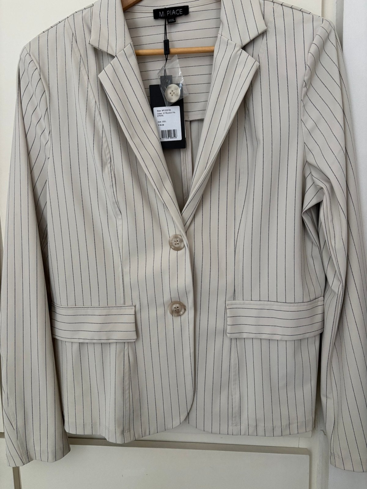 Blazer van Mi-Piace, Ophalen of Verzenden, Nieuw, Beige, Jasje
