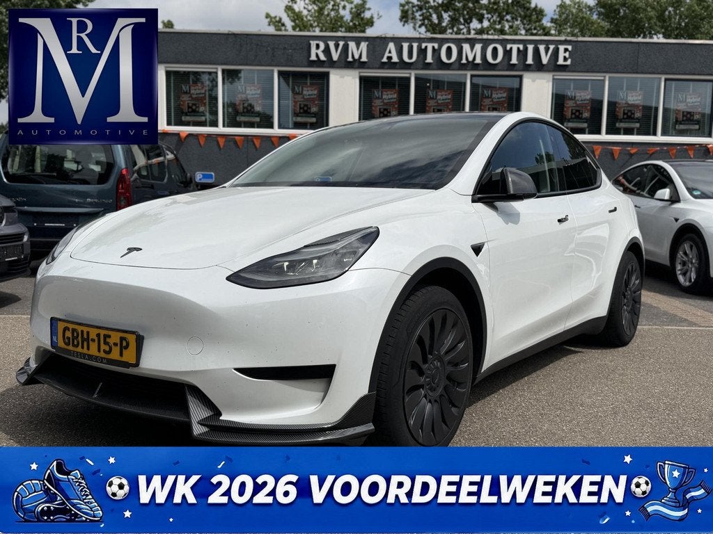 Tesla Model Y RWD 58 kWh UNIEK!| |VAN €35.900:,- VOOR: 32., Auto's, Tesla, Automaat, 238 pk, Gebruikt, Zwart