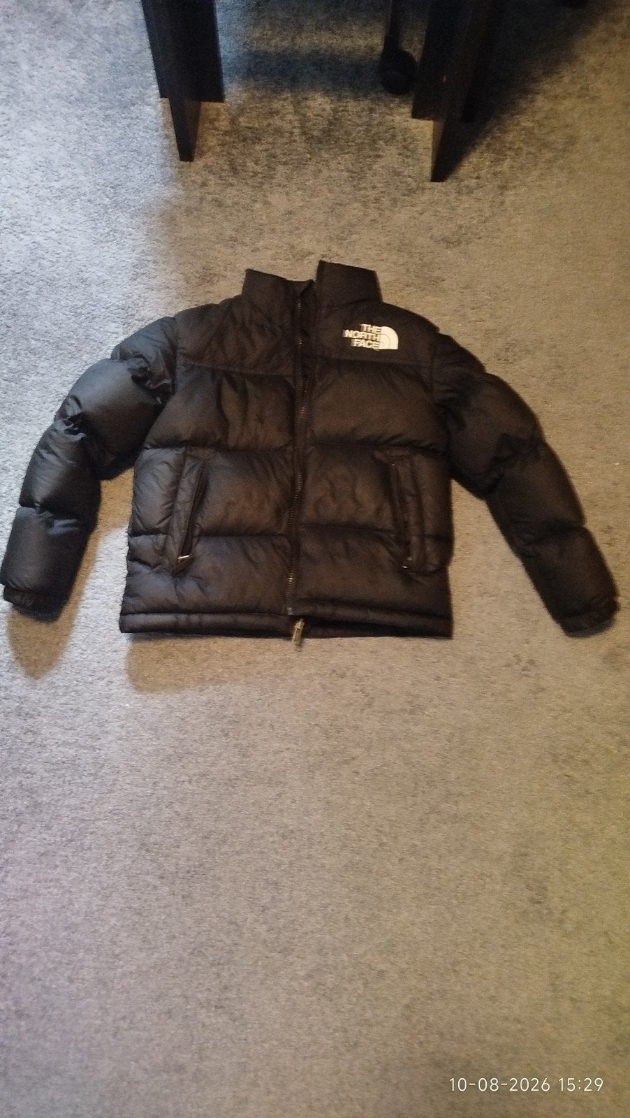 The North Face 700 jas - Zo goed als nieuw, Zwart, Maat 42/44 (L), Ophalen of Verzenden, Zo goed als nieuw