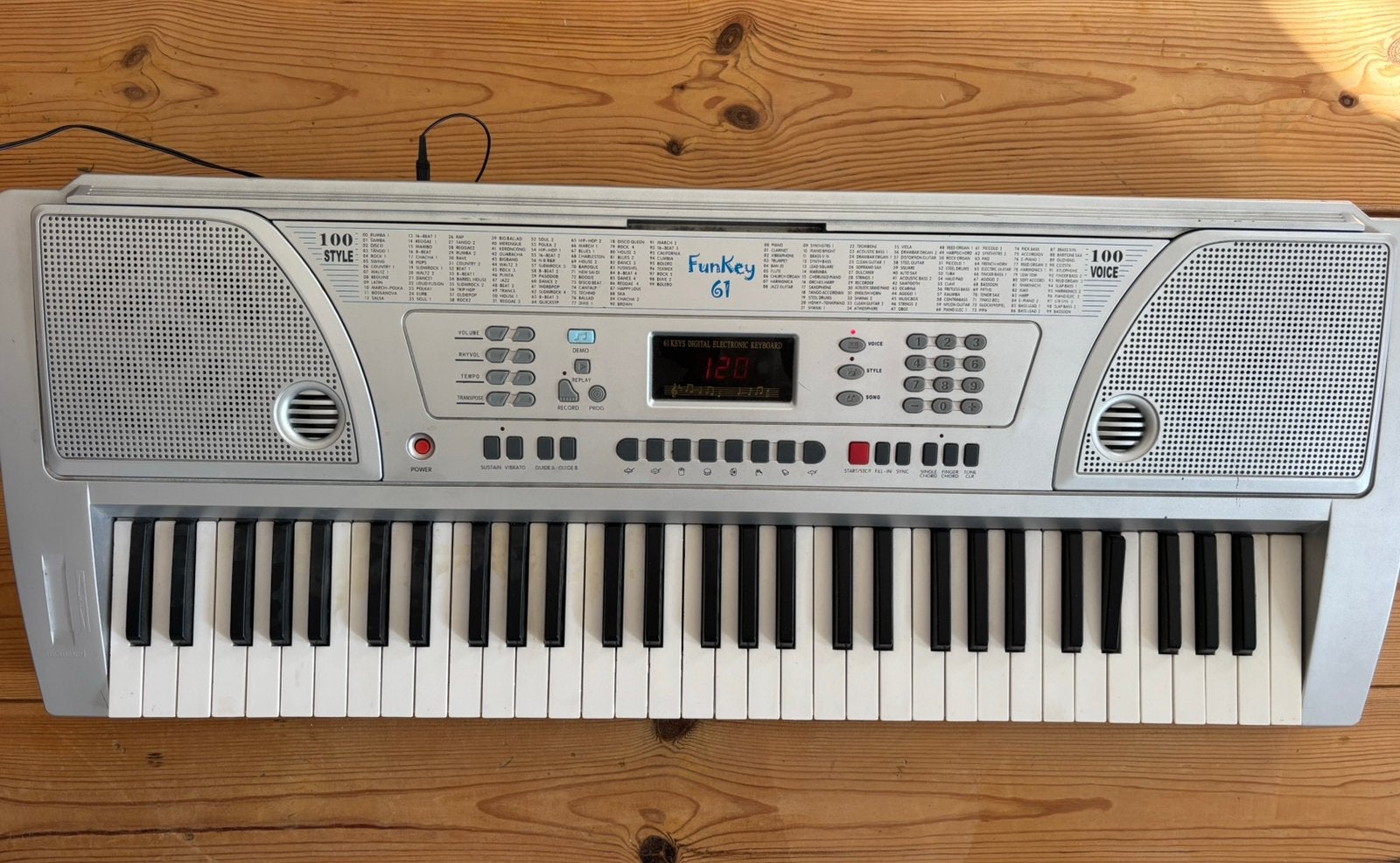 Keyboard funkey 61, Ophalen, Gebruikt, 61 toetsen, Overige merken