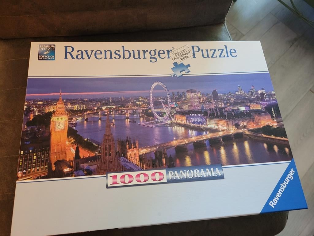 Ravensburger Legpuzzel 1000 stukjes Londen Panorama, Ophalen of Verzenden, 500 t/m 1500 stukjes, Zo goed als nieuw, Legpuzzel