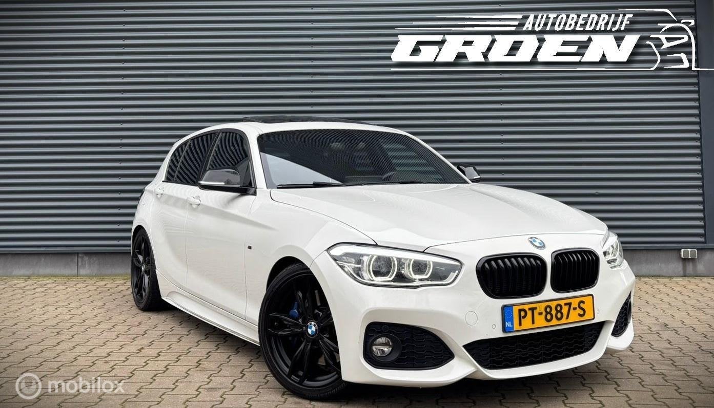 BMW 1-serie 116d Edition Sport Line Shadow High Executive, Auto's, Euro 6, 116 pk, Wit, Bedrijf