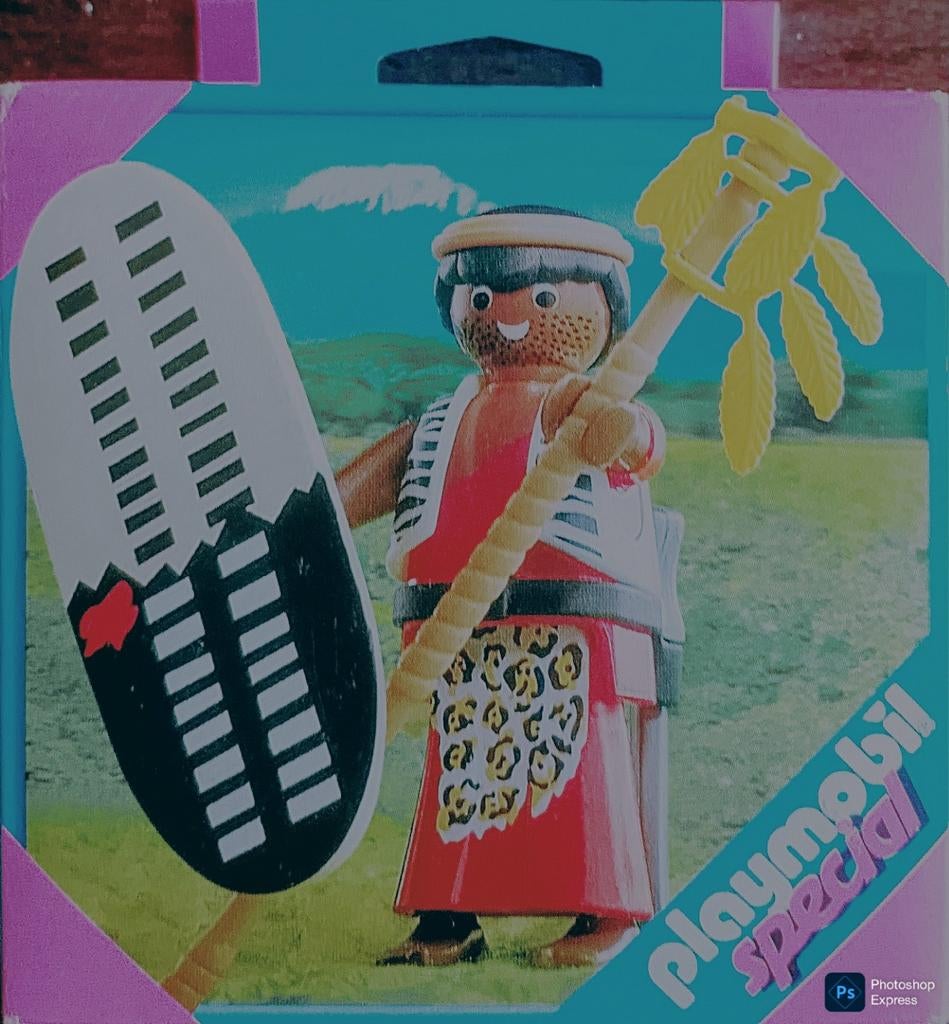 Special Plus Masai-Krijger 4685, Ophalen of Verzenden, Gebruikt, Complete set